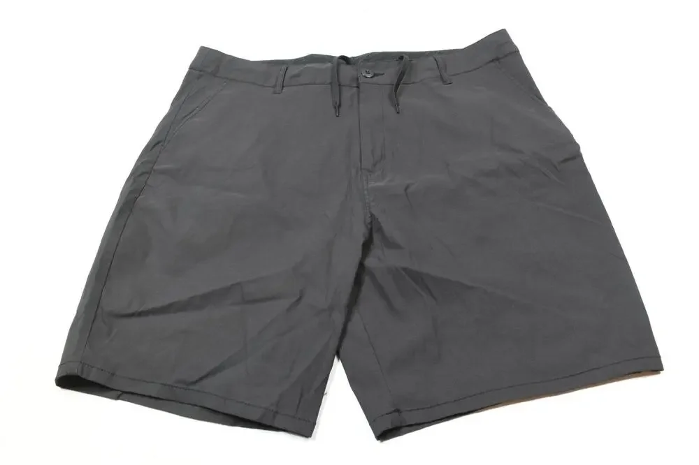 Marsh Wear Shorts Mens 38 Black Lightweight Stretch Drawstring 9
